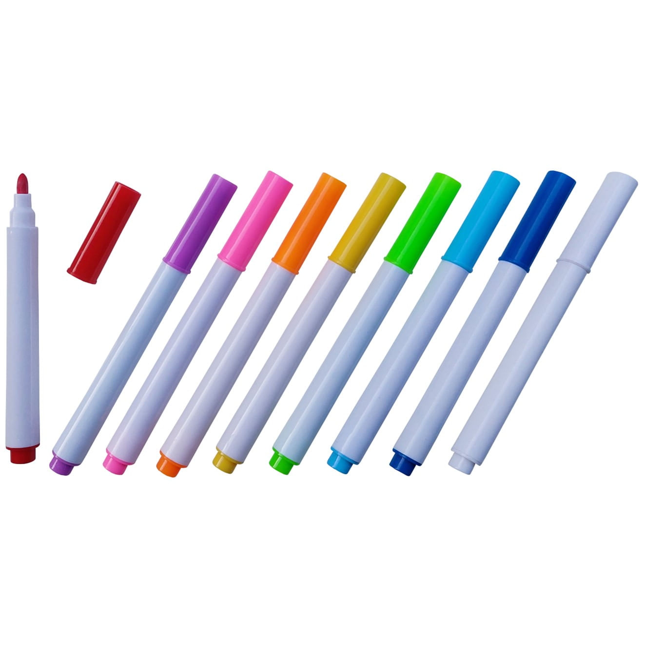 198 Canetas Giz Líquido Colorida Para Quadro Preto