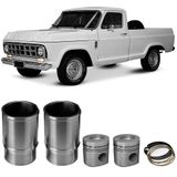 Kit Motor Camisa Pistão Anel Perkins 4236 Metal Leve