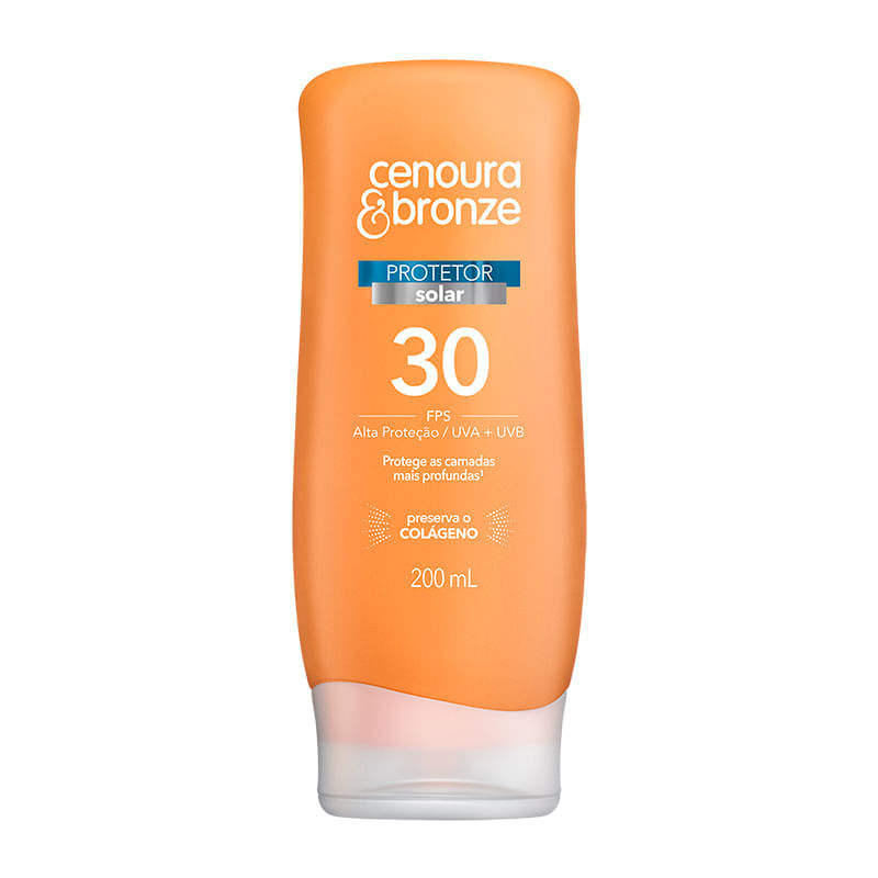 Protetor Solar Cenoura & Bronze FPS 30 200ml é boa?