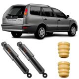 2 Amortecedor Fiat Marea Weekend 98 A 2007 Traseiro Cofap