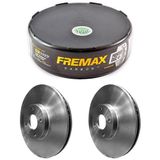 Par Disco Freio Onix 2013 A 2018 Dianteiro Ventilado