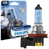 Lâmpada Farol Bluevision Moto Branca H8 12v 35w Philips 12360bvb1 Lâmpada Farol Bluevision Moto Branca H8 12v 35w 3700k Philips 12360bvb1