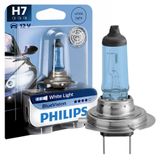 Lâmpada Farol Philips Bluevision Azul H7 12v 55w 12972bvb1