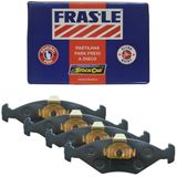 Kit Pastilha Freio Fiesta 1.6 2003 A 2009 Diant Teves Frasle