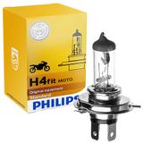 Lâmpada Farol Motovision H4fit 12v 35/35w H4fitmoto 12v H