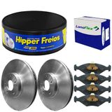 Kit Pastilha Disco Vectra 16v 2003 A 2012 Diant Ventilado
