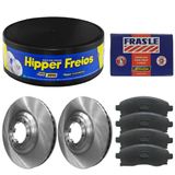 Kit Pastilha Disco Freio S10 2012 A 2016 Dianteiro Ventilado