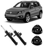 2 Amortecedor Tiguan 2009 A 2018 Dianteiro Nakata E Kit