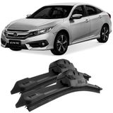 2 Palhetas Limpador Parabrisa Civic Original Aerofit 26  24