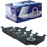 Kit Pastilha Freio Volkswagen Parati 2012 A 2013 Dianteira