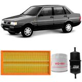 Kit Filtro Ar Óleo Combustível Fiat Premio 1.5 1.6 85 A 94