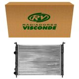Radiador Fiat Strada Fire 2001 A 2006 Com Ar Visconde
