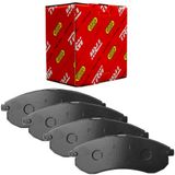 Kit Pastilha Freio Mitsubishi L200 2003 A 2012 Dianteira Trw