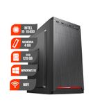 Computador Hometech Htdw-229 Intel I5-10400 4.30ghz 4gb Ssd 120gb Windows 10 E Wi-fi