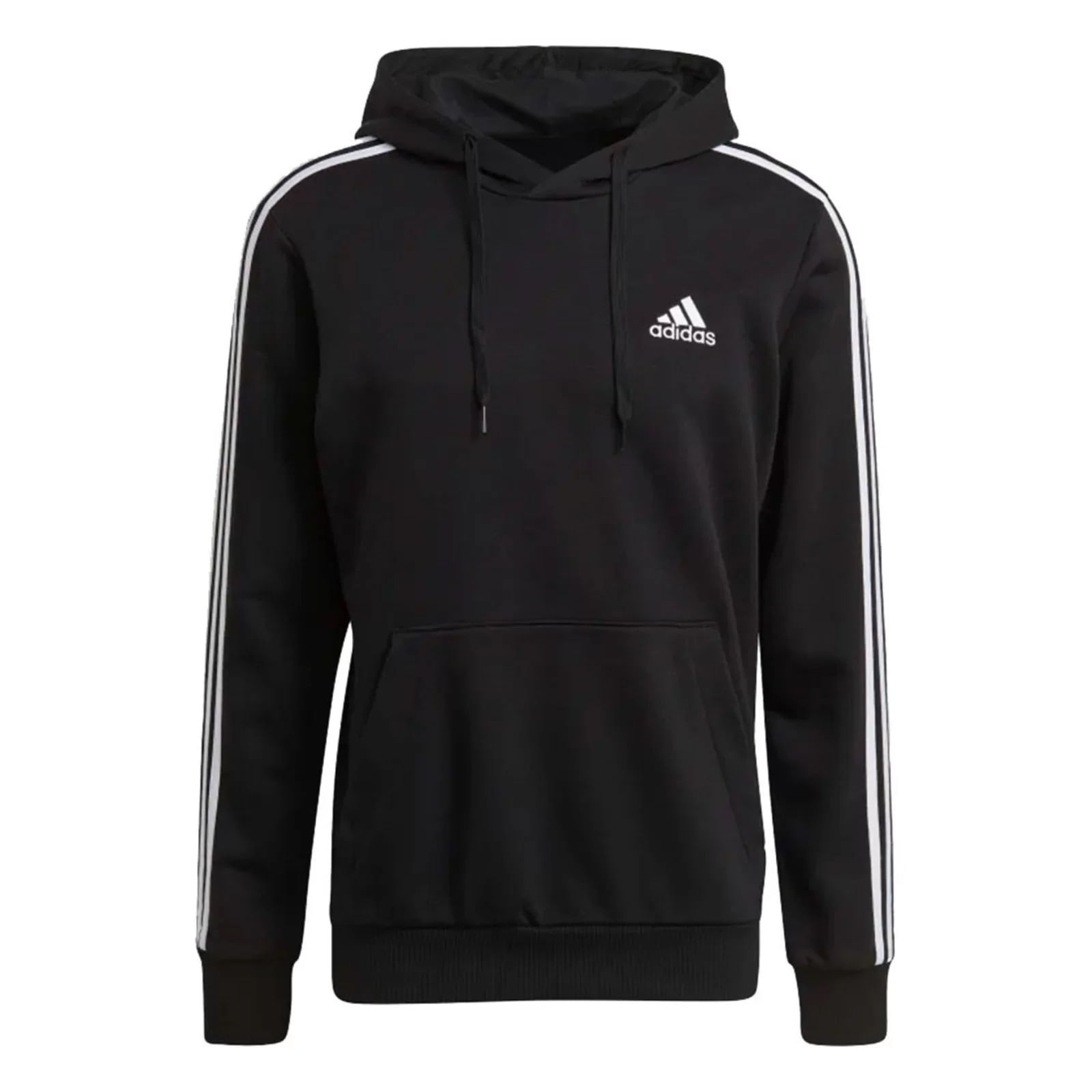 Moletom Adidas Capuz Essentials 3-stripes Masculino Tamanho Pp