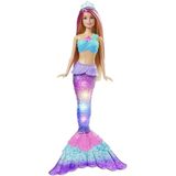 Barbie Dreamtopia Sereia Luzes E Brilhos Hdj36 - Mattel