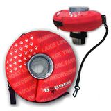 Red Large - Porta-bebidas Infláveis Bobber Humana – Bebida Bobber Drink Float Para Tumblers, Yeti, Tervis, Ou Garrafa De Vinho Na Banheir