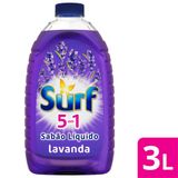 Lava-roupas Líquido Surf 5 em 1 Lavanda Galão 3L