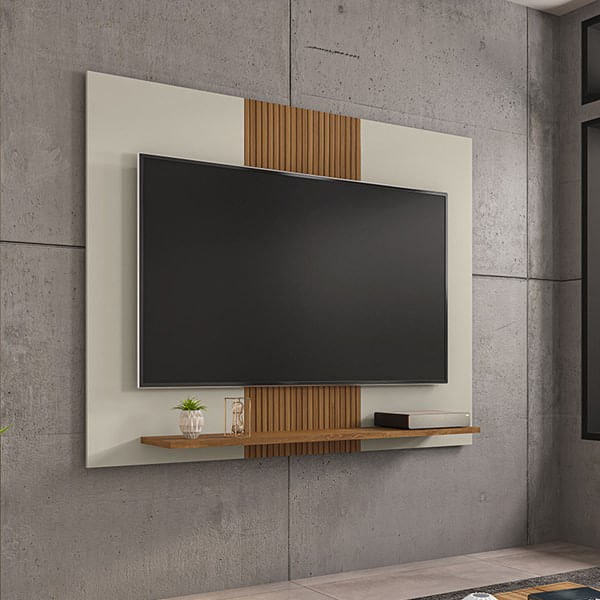 Painel Sala Compact Para Tv Até 50 Polegadas