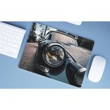 Mouse Pad Grande, Carro Preto