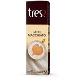 Cápsula de Café Expresso Tres com Leite Machiatto - Embalagem com 10 Unidades