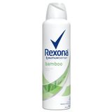 Desodorante Antitranspirante Aerosol Feminino Rexona Bamboo 150ml