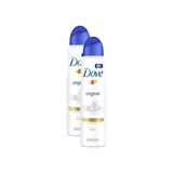 Kit 2 Desodorantes Dove Antitranspirante Aerossol Original 150ml