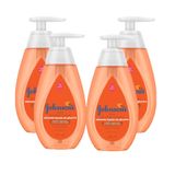 Kit com 4 Sabonetes Líquido Johnson's Baby Cabeça aos Pés