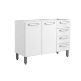 Gabinete Bertolini Evidence 7026 s/Tampo 120cm Branco