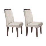 Cadeira Rufato Athenas MDF Café 2 Unidades Café-Creme