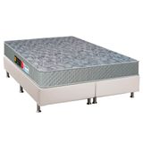 Conjunto Box-Colchão Castor D33 Sleep+Cama Queen 158x198