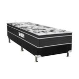 Colchão Probel Prolastic Born Black+Cama Box Solteiro 88x188