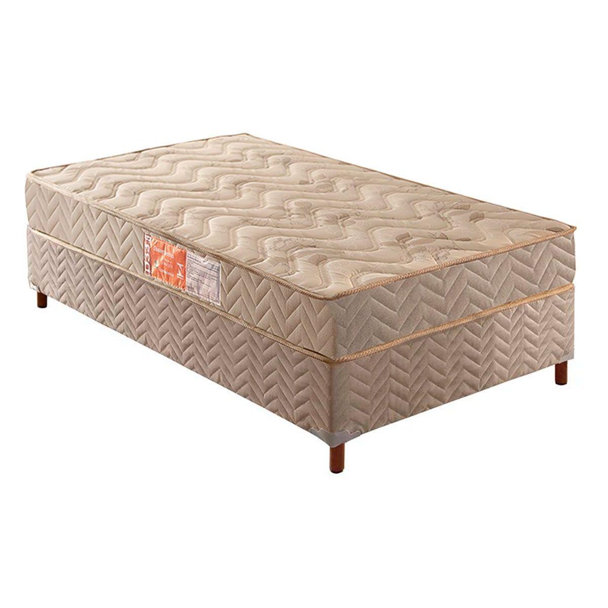 Conjunto Colchao Paropas D33 Clean Cama Clean 88x188