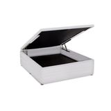 Cama Box Baú Ortobom Americana Couríno Bianco Casal - 1,38x1,88x0,35