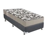 Colchão Ortobom Physical Ultra Resi+Cama Box Solteiro 88x188