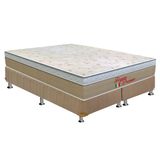 Colchão Orthoflex D28 Foggia Premier+Cama Box Queen 158x198