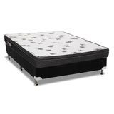 Conjunto-Colchão Ortobom Light D45 + Cama Casal 138