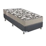 Colchão Ortobom Physical Ultra Resis+Cama Box Solteiro 88x188