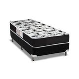 Conjunto Box-Colchão Luckspuma D33 Supreme+Cama Solteiro 88