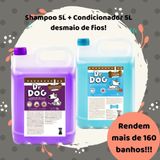 Kit Banho e tosa Shampoo e Condicionador 5L Dr. Dog desmaio