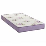 Colchão Physical Super Resitente Solteiro 78X188X14 - Ortobom - Lilas / Branco