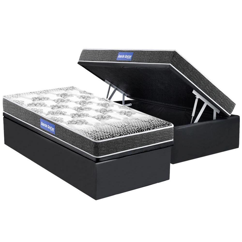 Colchao Probel D20 Resistente Black Cama Bau 88x188