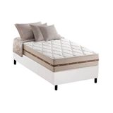 Colchão Anjos Ensacadas Classic 26cm+Cama Box Solteiro 88x188
