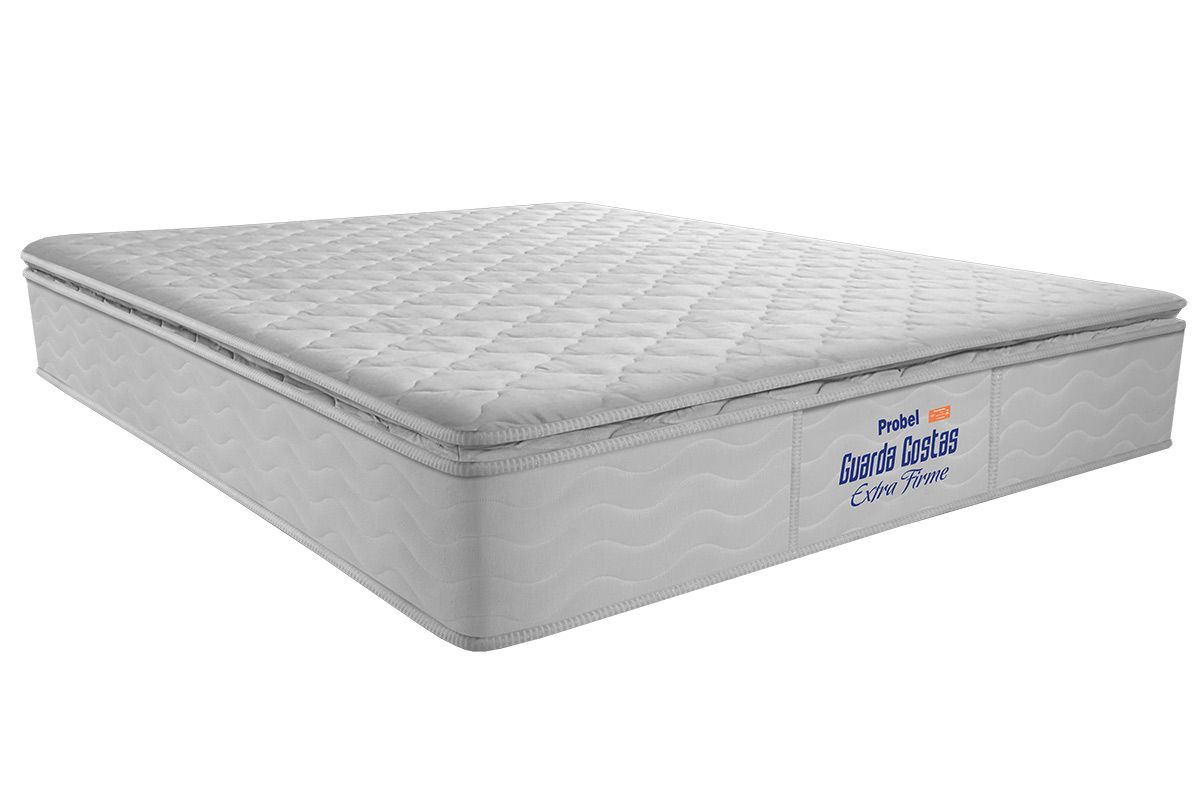 Colchão Probel de Espuma Guarda Costas Extra Firme Pillow Top Queen - 1,58x1,98x0,30