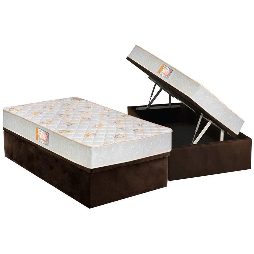 Colchao Castor Espuma D28 Sleep Max Cama Bau 88x188