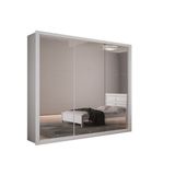 Roupeiro Rufato Veneza Gold 3 Pts 4 Gavetas Branco