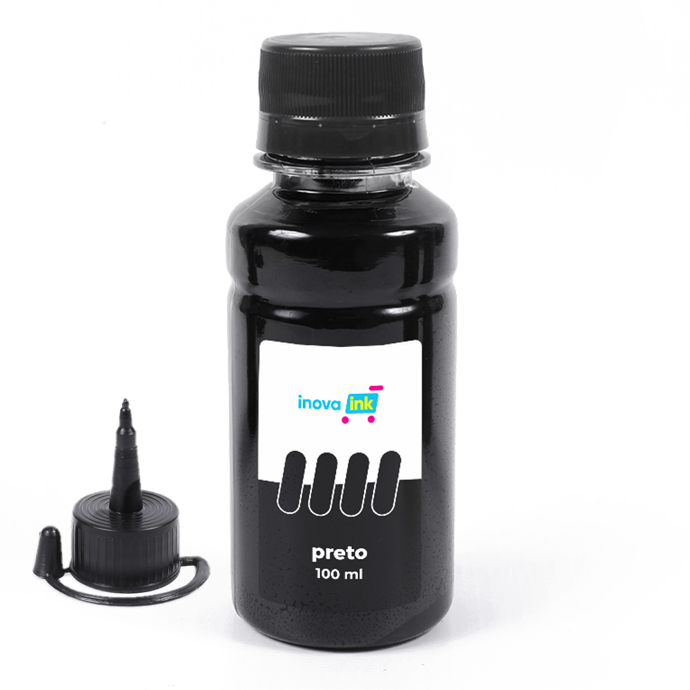 Tinta Black Para Epson Ecotank L3250 100ml Inova Ink