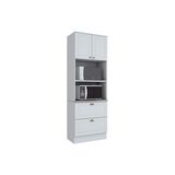 Paneleiro Torre Quente Henn c/2 Fornos 71,5cm Branco
