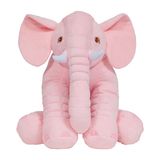 ALMOFADA ELEFANTE GIGANTE - ROSA
