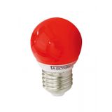 Lâmpada LED Bolinha Taschibra 1W 127v Luz Vermelha Vermelho